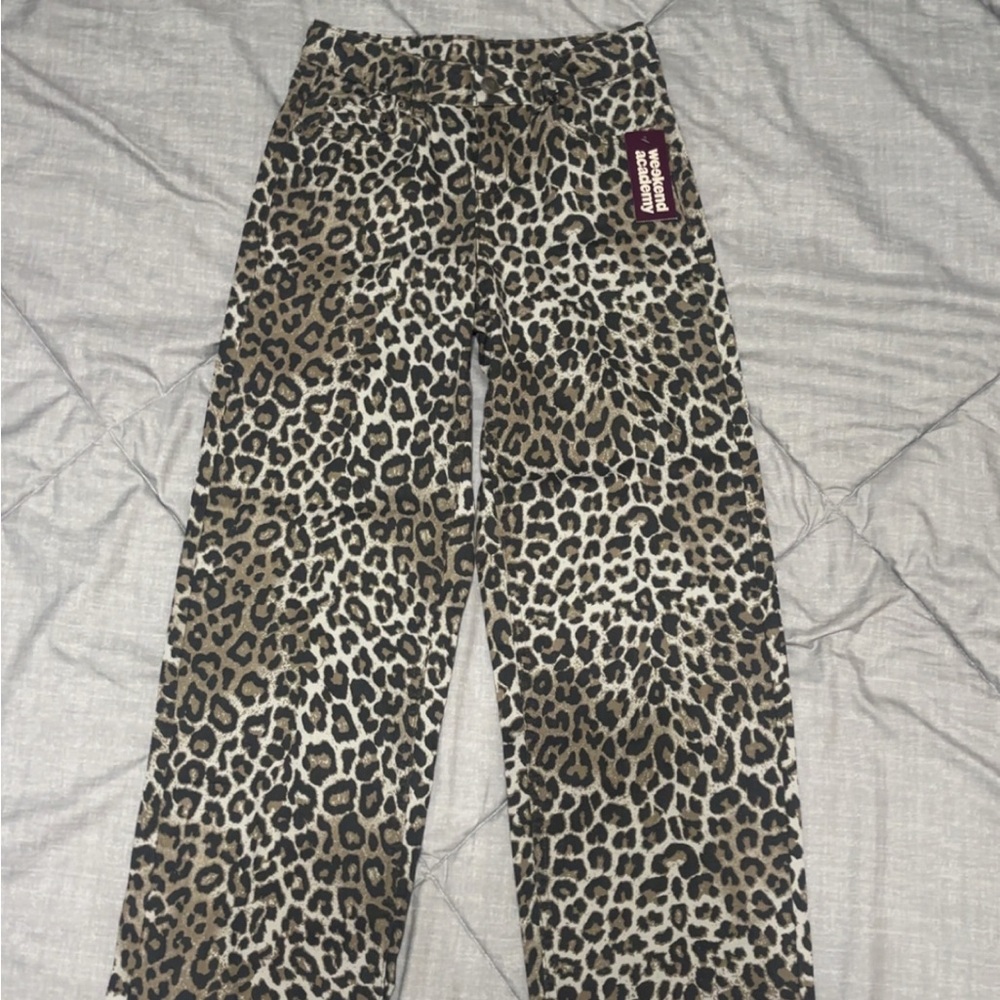 Supreme Leopard Print Pants
